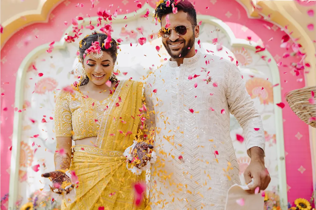 Shardul Thakur and Mitali Parulkar's wedding photo