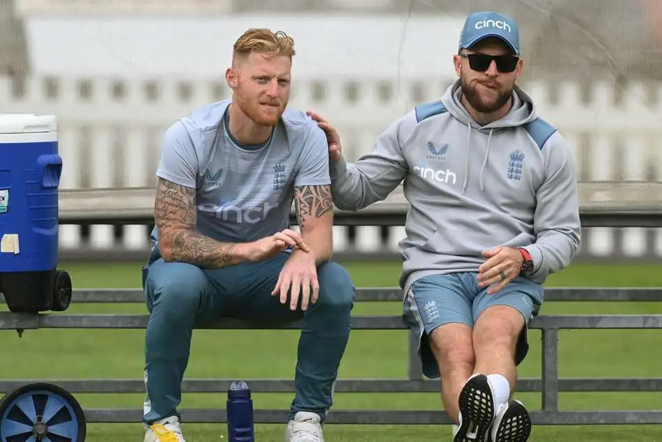 Ben Stokes and brendon mccullum