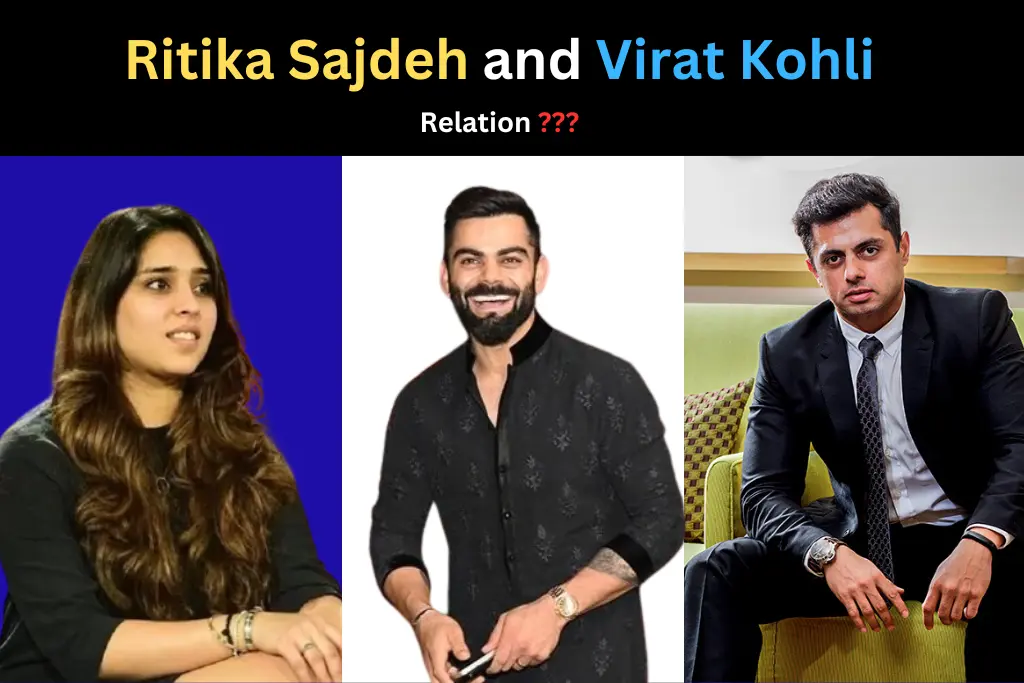 Ritika Sajdeh and Virat Kohli and Bunty Sajdeh