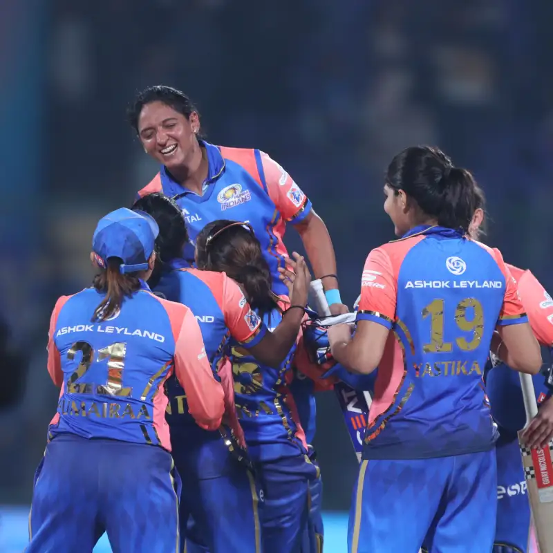 All about harmanpreet kaur husband name & Profession Mumbai Indians winning celebration after harmanpreet kaur blasting inning